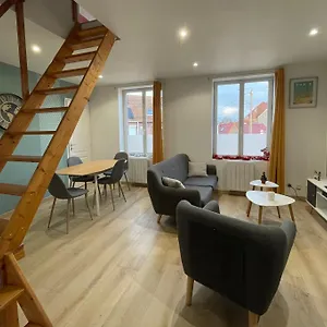 Le Duplex - 5min De La Gare Vers Lille-lens-arras Appartement Phalempin